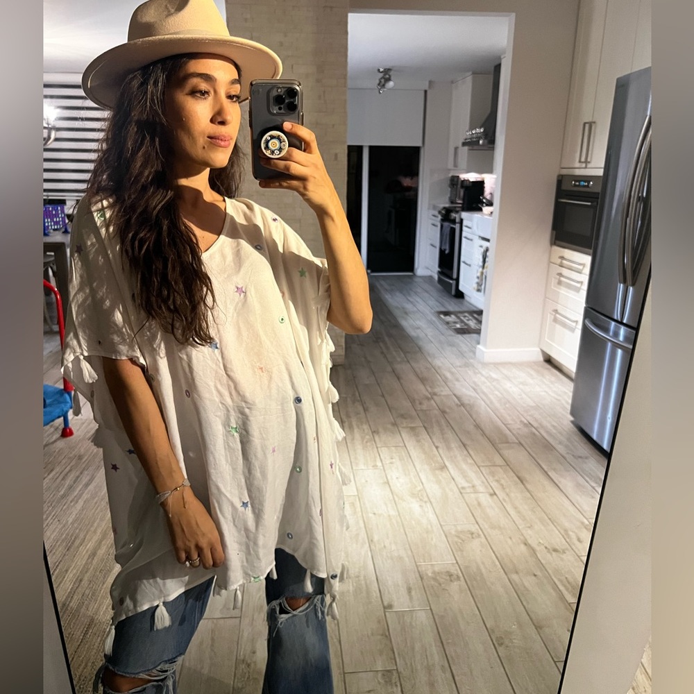Surf Gypsy Cover Up Or Blouse